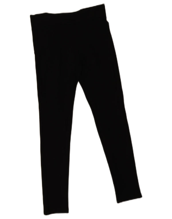 Zara Womens Skinny Cropped Trousers Small W26 L24 Black