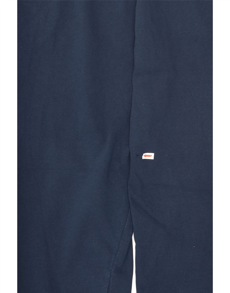 LOTTO Mens Tracksuit Trousers Joggers 2XL Navy Blue Cotton | Vintage Lotto | Thrift | Second-Hand Lotto | Used Clothing | Messina Hembry 