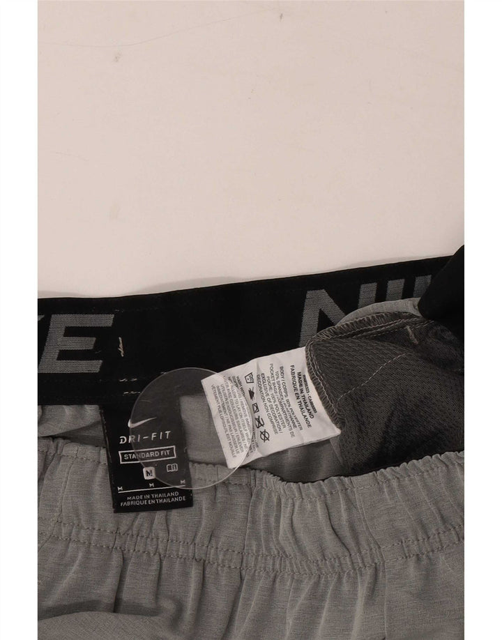 Nike Mens Dri Fit Standard Fit Sport Shorts Medium Grey Colourblock