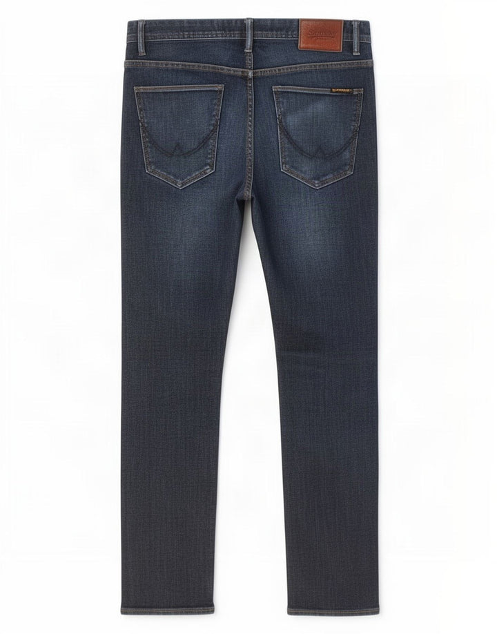Superdry Mens Slim Jeans W32 L30 Blue Cotton
