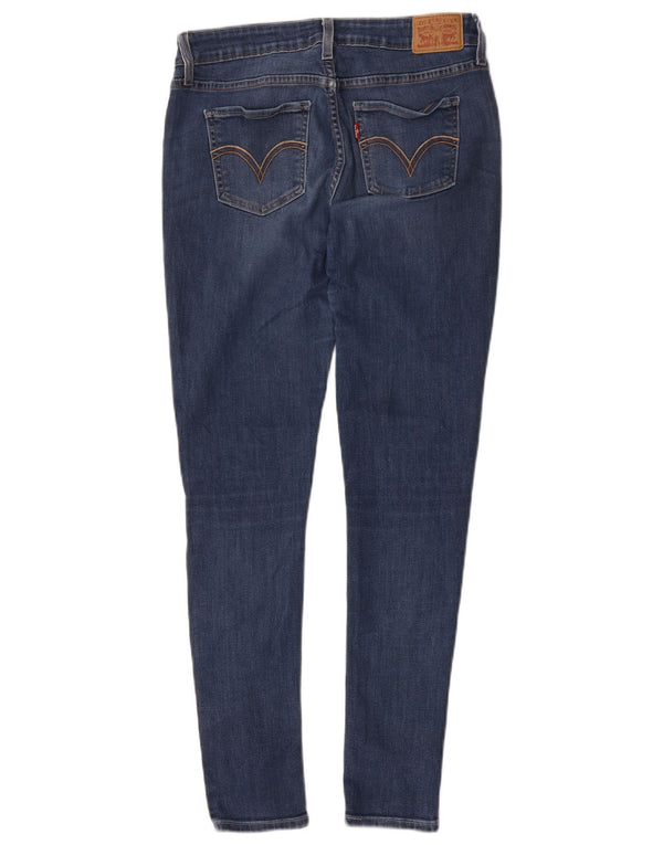 Levi's Womens 535 Super Skinny Jeans W31 L30 Blue Cotton