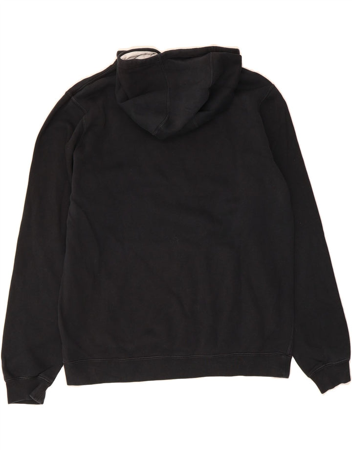 NIKE Mens Graphic Hoodie Jumper Large Black Cotton Vintage Nike and Second-Hand Nike from Messina Hembry 