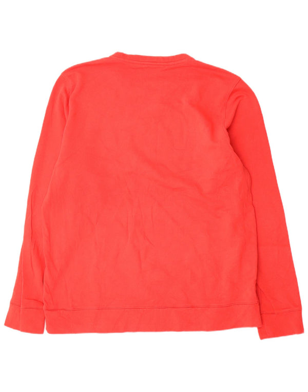 Under Armour Mens Cold Gear Graphic Sweatshirt Jumper XL Red Cotton