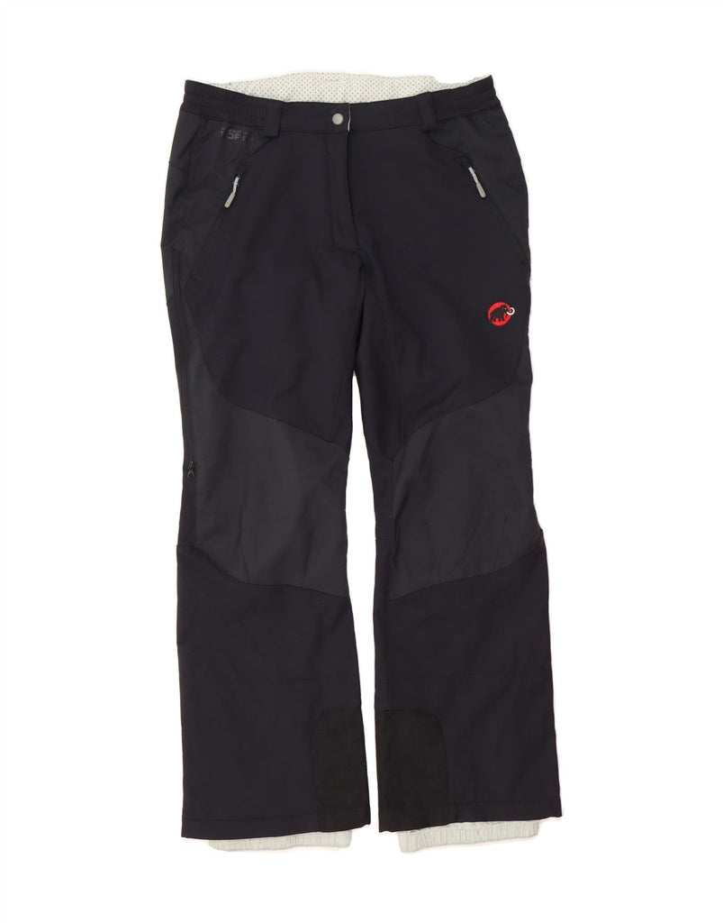 MAMMUT Womens Ski Trousers UK 16 Large  Black Vintage Mammut and Second-Hand Mammut from Messina Hembry 