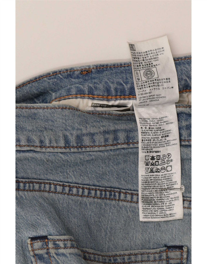 Levi's Mens 512 Slim Jeans W31 L32 Blue Cotton