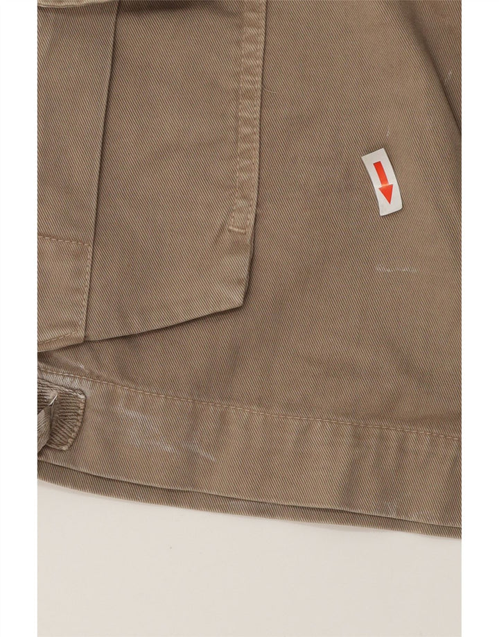 Diadora Mens Cargo Shorts IT 48 Medium W34  Beige Cotton