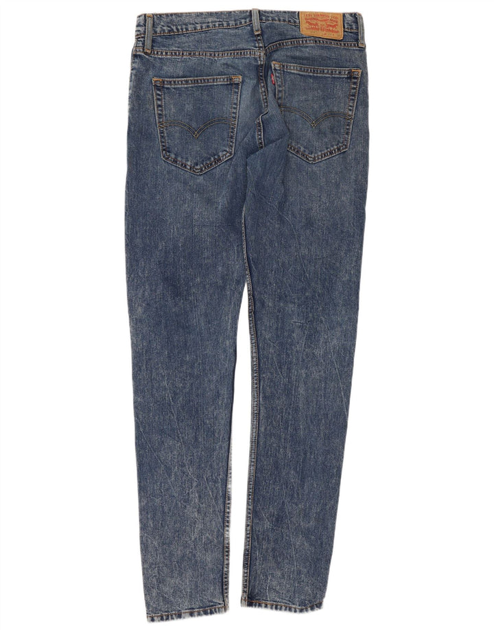 Levi's Mens 512 Slim Tapered Jeans W32 L34 Blue Cotton