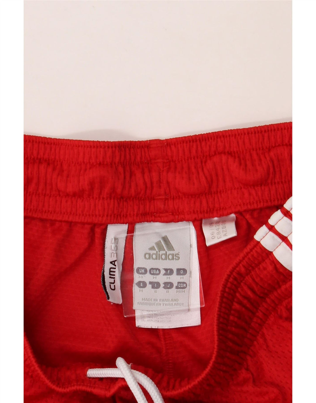 ADIDAS Mens FC Bayern Munchen Sport Shorts Medium  Red Polyester Vintage Adidas and Second-Hand Adidas from Messina Hembry 
