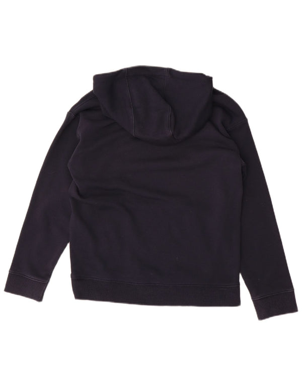 Tommy Hilfiger Boys Graphic Hoodie Jumper 12-13 Years Large Navy Blue