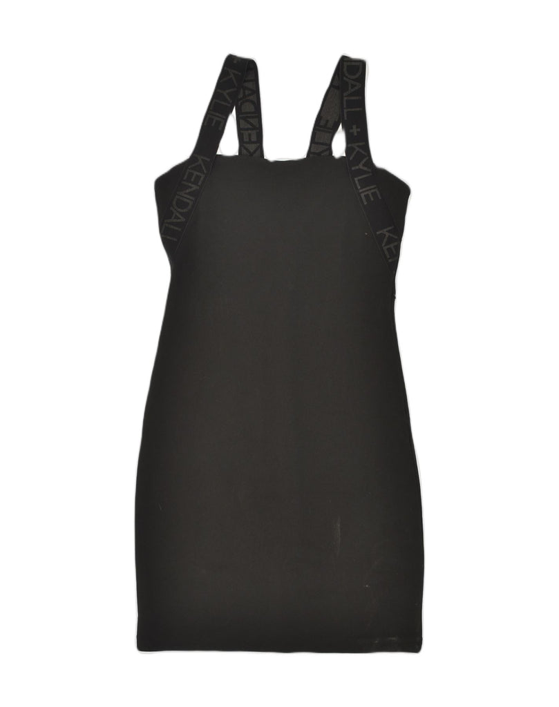 KENDALL+KYLIE Womens Bodycon Dress UK 14 Large Black Polyester | Vintage Kendall+Kylie | Thrift | Second-Hand Kendall+Kylie | Used Clothing | Messina Hembry 