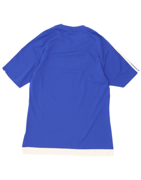 Adidas Mens Climalite T-Shirt Top Small Blue Sports