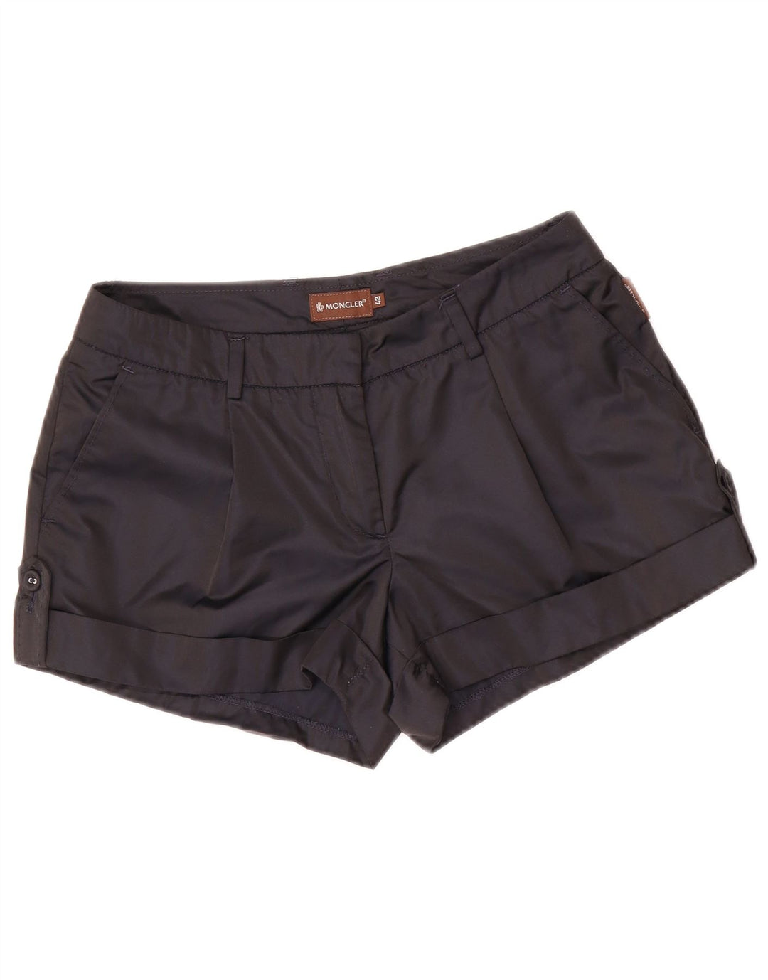 Moncler Womens Hot Pants IT 42 Medium W28  Navy Blue