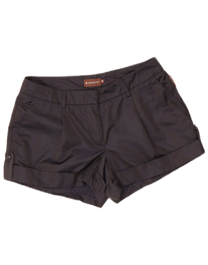 Moncler Womens Hot Pants IT 42 Medium W28  Navy Blue