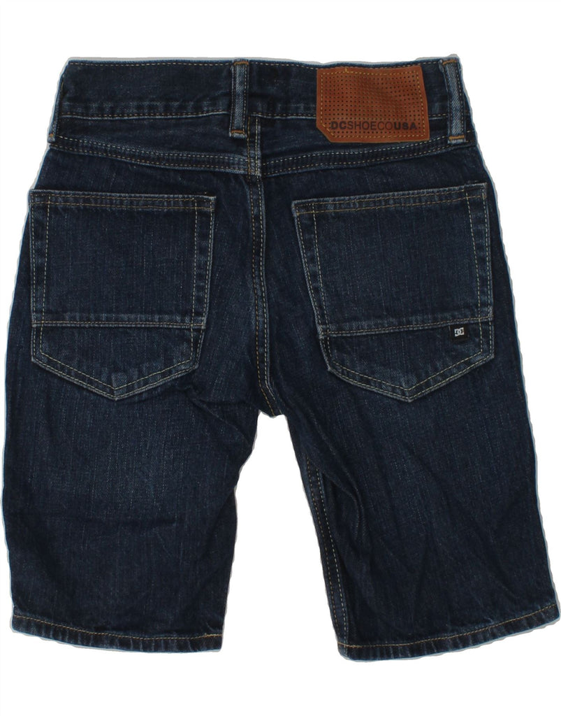 DC Boys Denim Shorts 7-8 Years W24 Navy Blue Cotton | Vintage DC | Thrift | Second-Hand DC | Used Clothing | Messina Hembry 