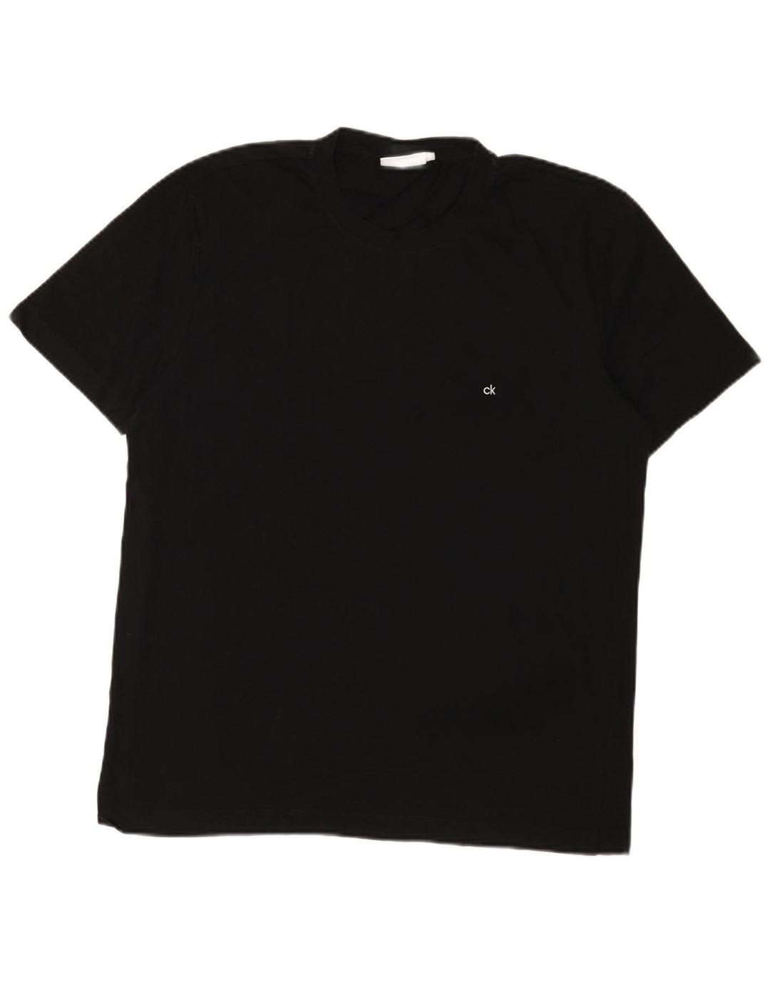 Calvin Klein Mens T-Shirt Top XL Black Cotton