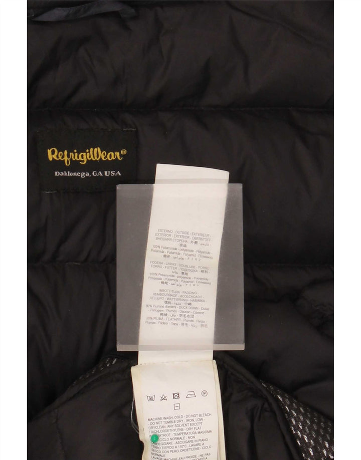Refrigiwear Mens Padded Jacket IT 54 XL Navy Blue Polyamide