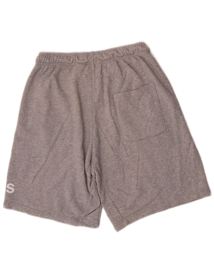 Adidas Mens Graphic Sport Shorts Large  Grey Cotton