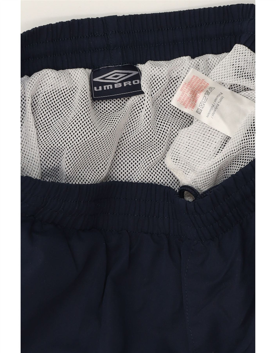 UMBRO Mens Swimming Shorts Large  Navy Blue Polyester