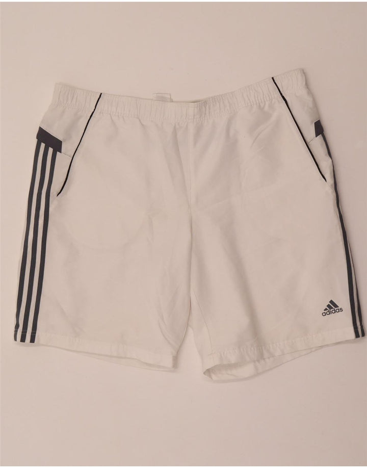 Adidas Mens Climacool Sport Shorts 2XL  White Polyester