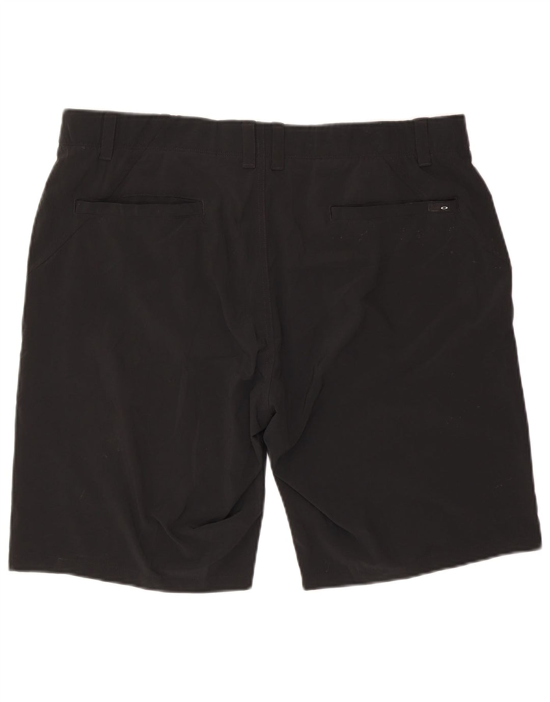 Oakley Mens Regular Fit Chino Shorts W40 XL Black Polyester
