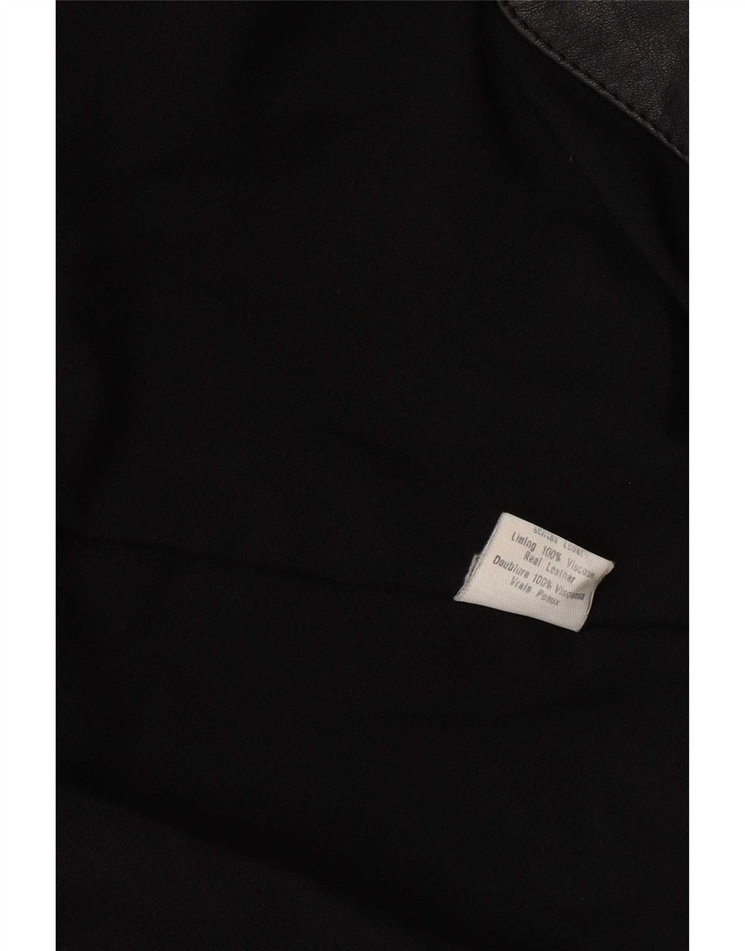 Settore Mens Leather Coat UK 42 XL Black