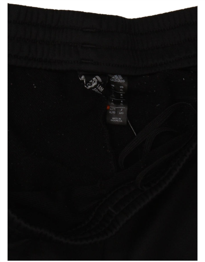 Adidas Mens Aeroready Tracksuit Trousers XL Black Polyester