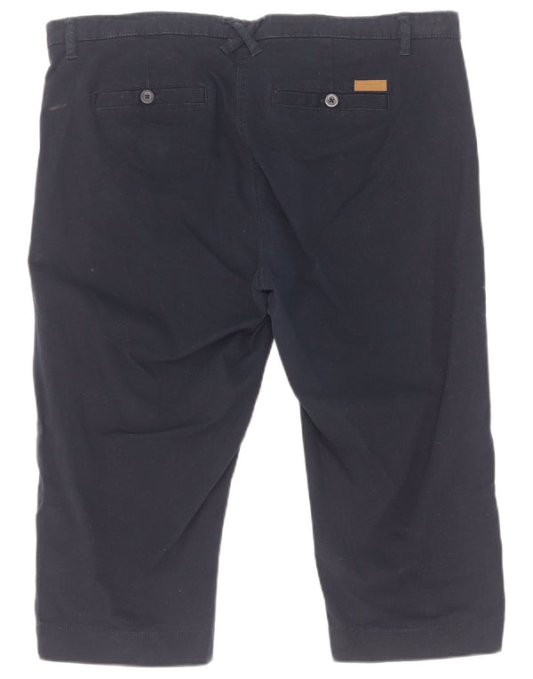 Regatta Womens Bermuda Shorts UK 16 Large W36 Navy Blue Cotton