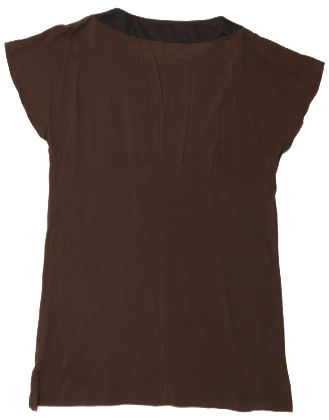 Persona Womens Blouse Top Size 23 Medium Brown Viscose