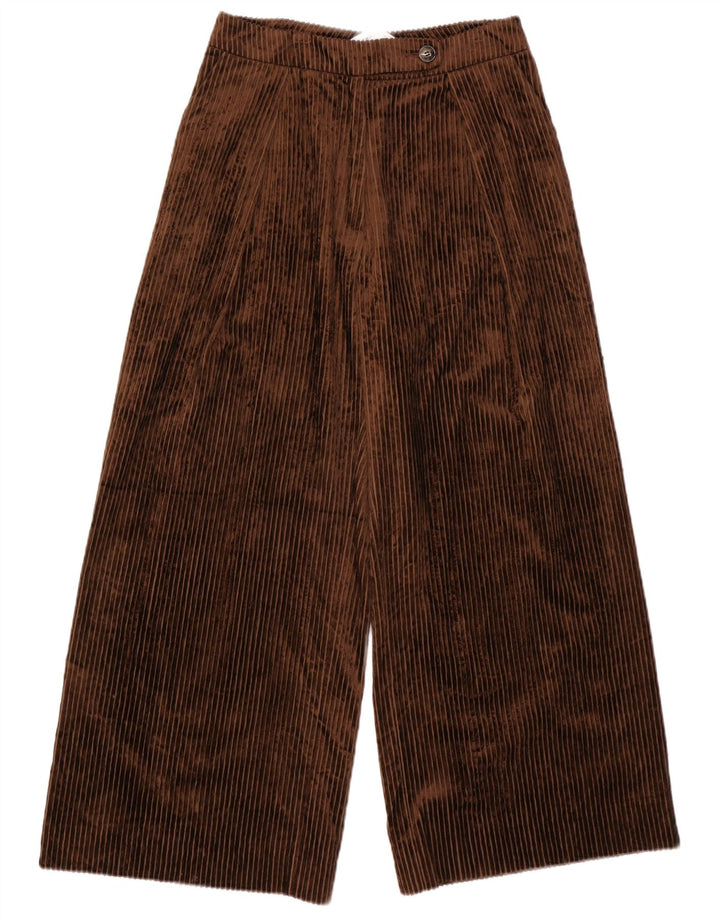 EMMA & GAIA Womens Corduroy 2 Piece Suit IT 44 Medium W28 L28 Brown