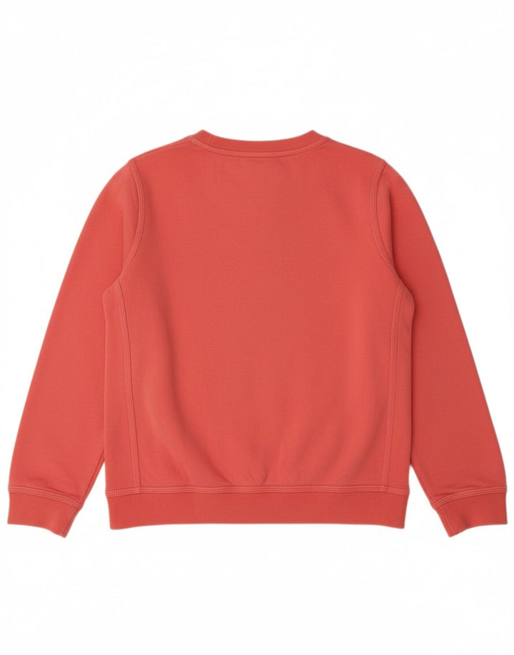 NIKE Girls Sweatshirt Jumper 10-11 Years Medium Pink Cotton