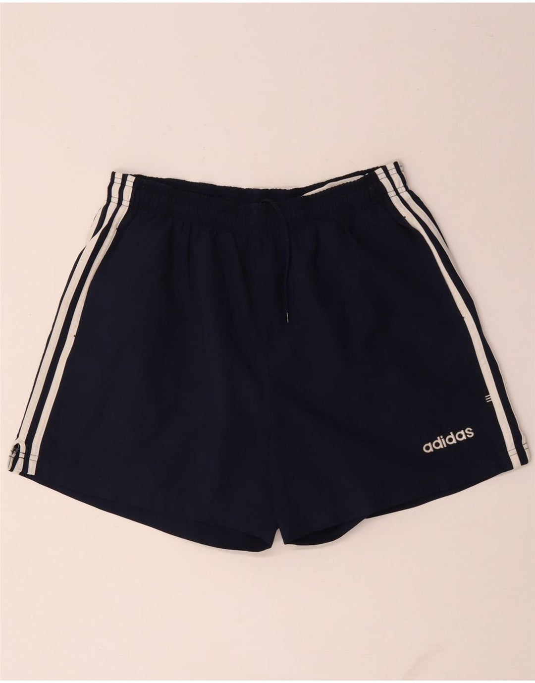 Adidas Mens Sport Shorts Medium Navy Blue Polyester