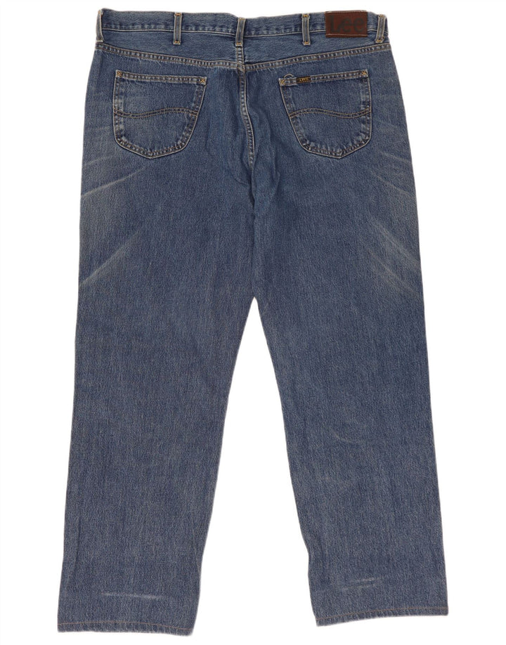 Lee Mens Straight Jeans W42 L31 Blue