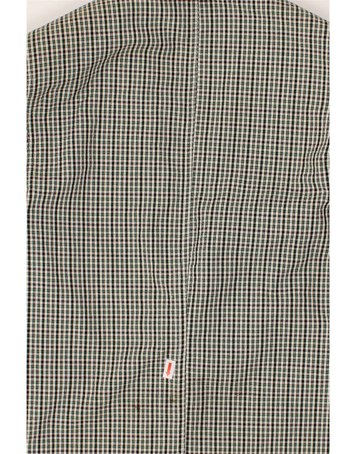 CODY Womens 2 Button Blazer Jacket EU 38 Medium Green Check Vintage Cody and Second-Hand Cody from Messina Hembry 