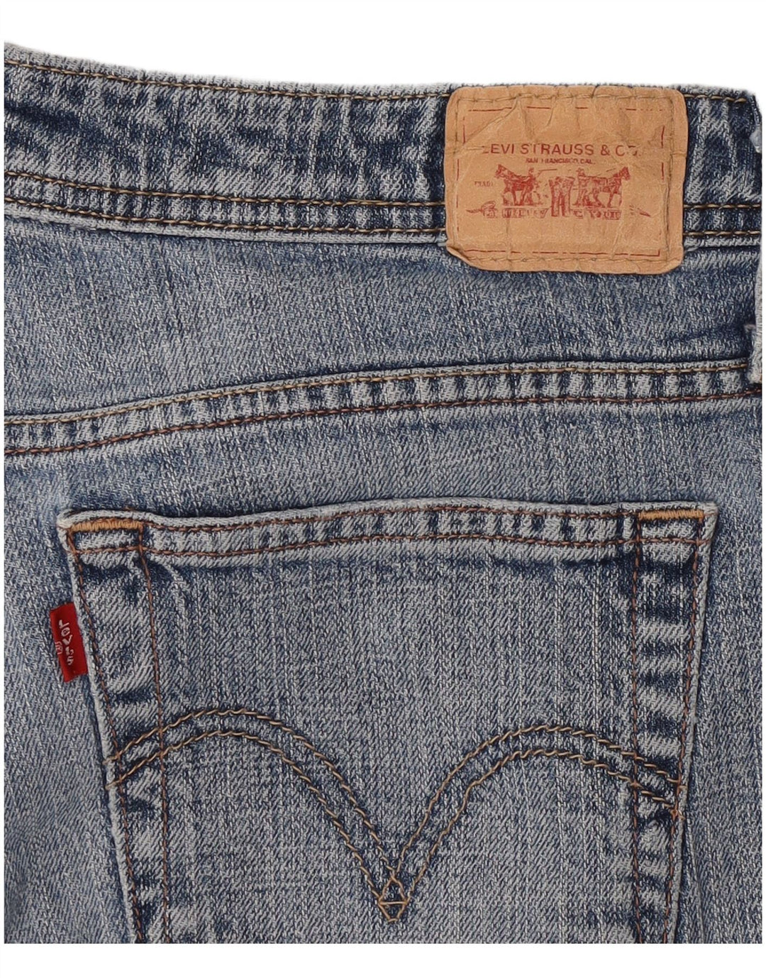 Levi's Womens 518 Skinny Jeans W32 L31 Blue