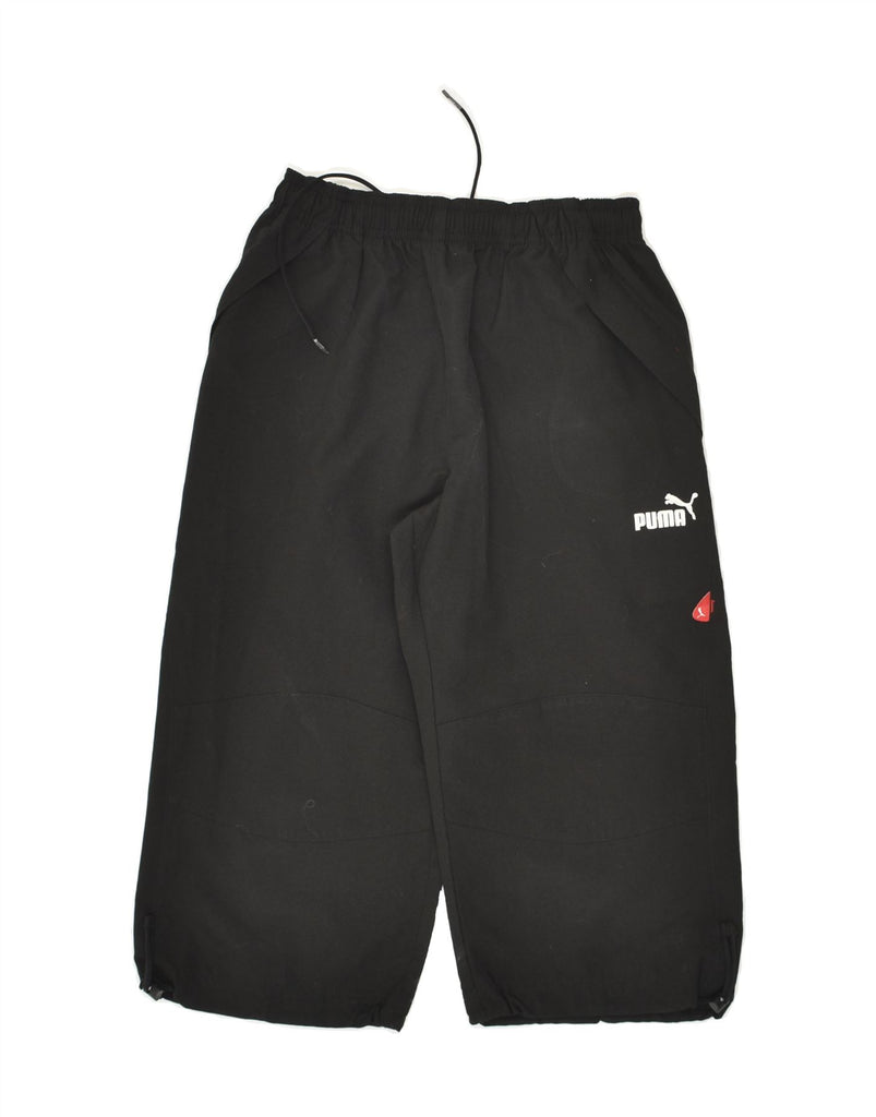 PUMA Boys Bermuda Sport Shorts 9-10 Years Black Polyester | Vintage Puma | Thrift | Second-Hand Puma | Used Clothing | Messina Hembry 