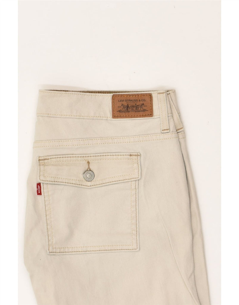 LEVI'S Womens Bootcut Casual Trousers US 12 Large W34 L30  Beige Cotton | Vintage Levi's | Thrift | Second-Hand Levi's | Used Clothing | Messina Hembry 