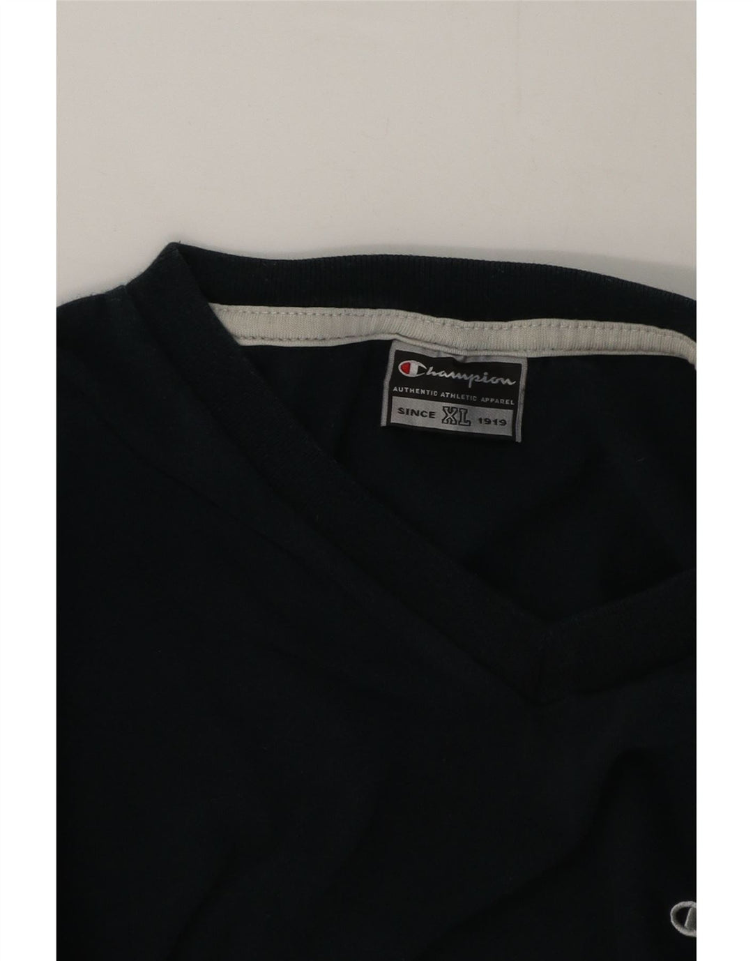 Champion Mens T-Shirt Top XL Black