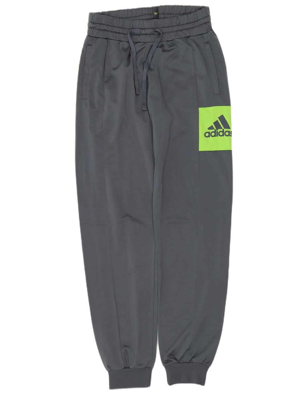 Adidas Mens Tracksuit Trousers Joggers UK 36/38 Small Grey Colourblock