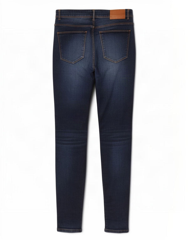 Zara Womens Trafaluc Skinny Jeans EU 40 Medium W30 L30 Navy Blue