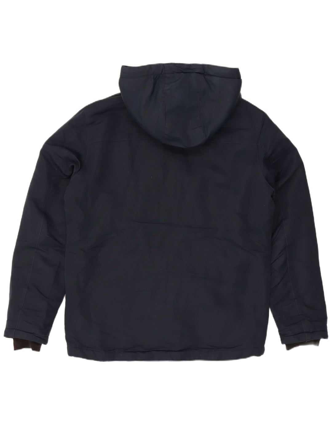 Jack & Jones Mens Hooded Padded Jacket UK 40 Large Navy Blue Modern