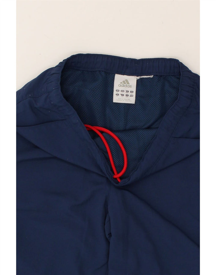 ADIDAS Boys Tracksuit Trousers 11-12 Years Navy Blue | Vintage Adidas | Thrift | Second-Hand Adidas | Used Clothing | Messina Hembry 