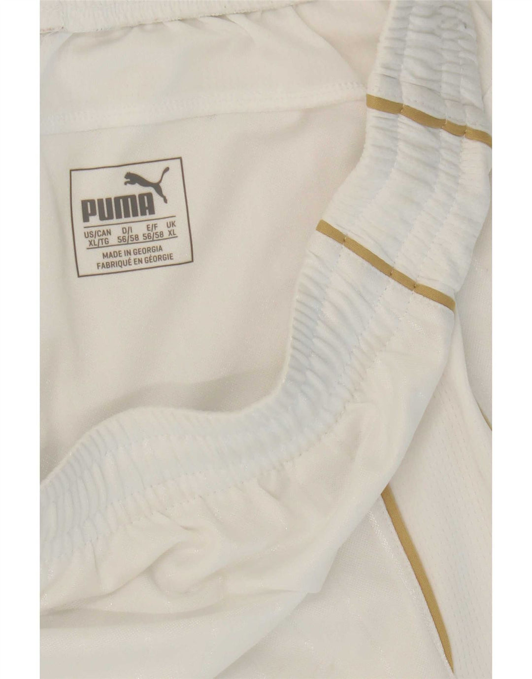 Puma Mens Italia Sport Shorts XL  White