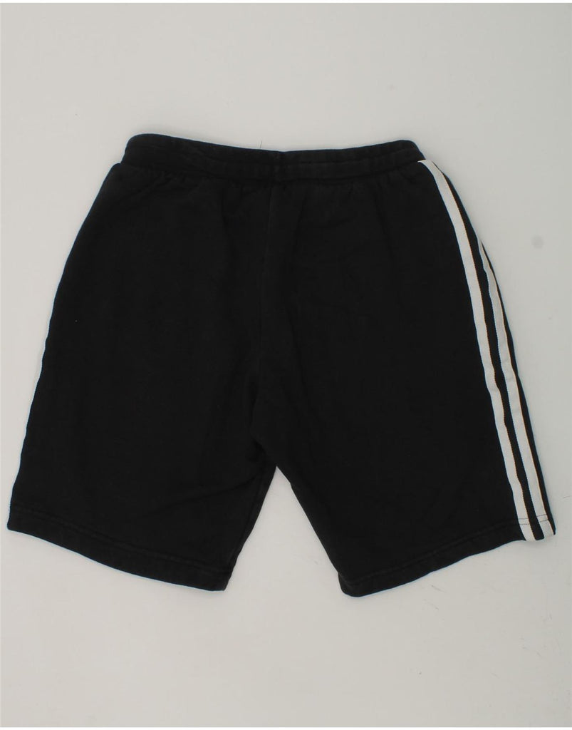 ADIDAS Boys Sport Shorts 11-12 Years Black Cotton | Vintage Adidas | Thrift | Second-Hand Adidas | Used Clothing | Messina Hembry 