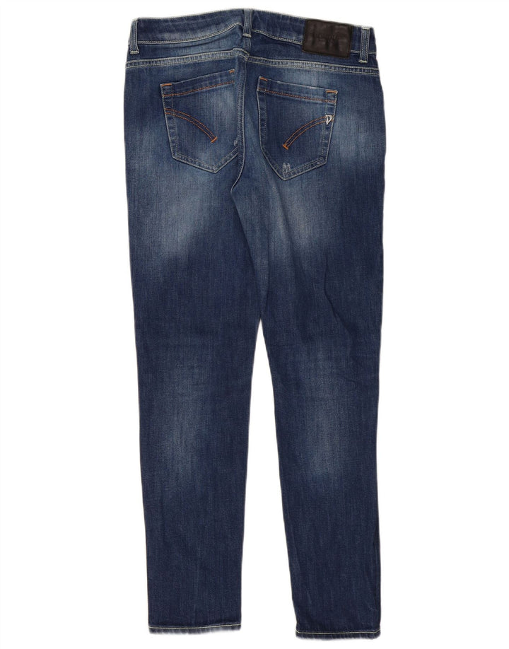 Dondup Womens Skinny Jeans W30 L30 Blue Cotton