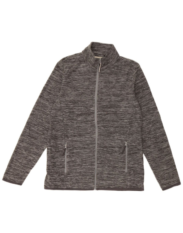 Mountain Warehouse Womens Fleece Jacket UK 14 Large Grey Polyester