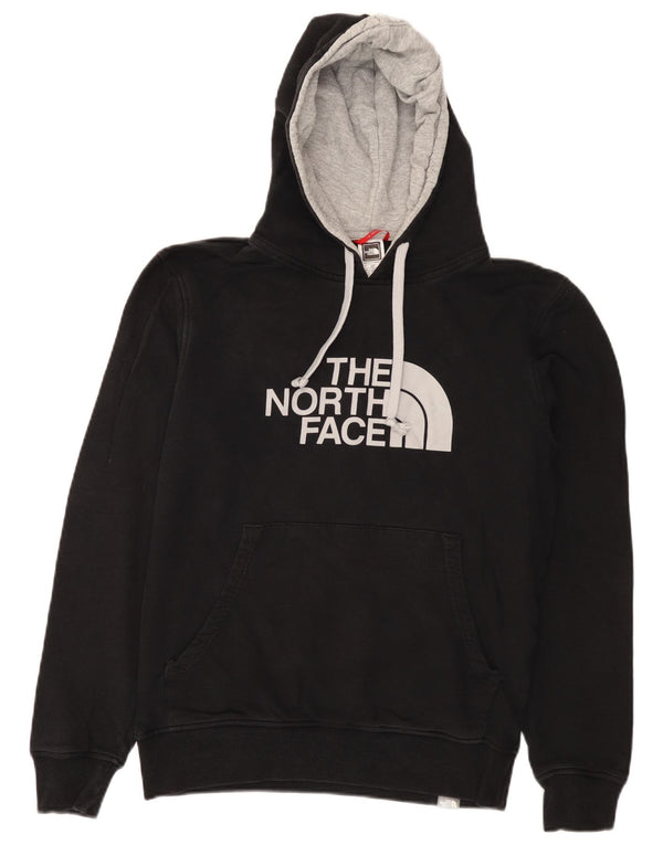 The North Face Mens Graphic Hoodie Jumper Small Black Cotton