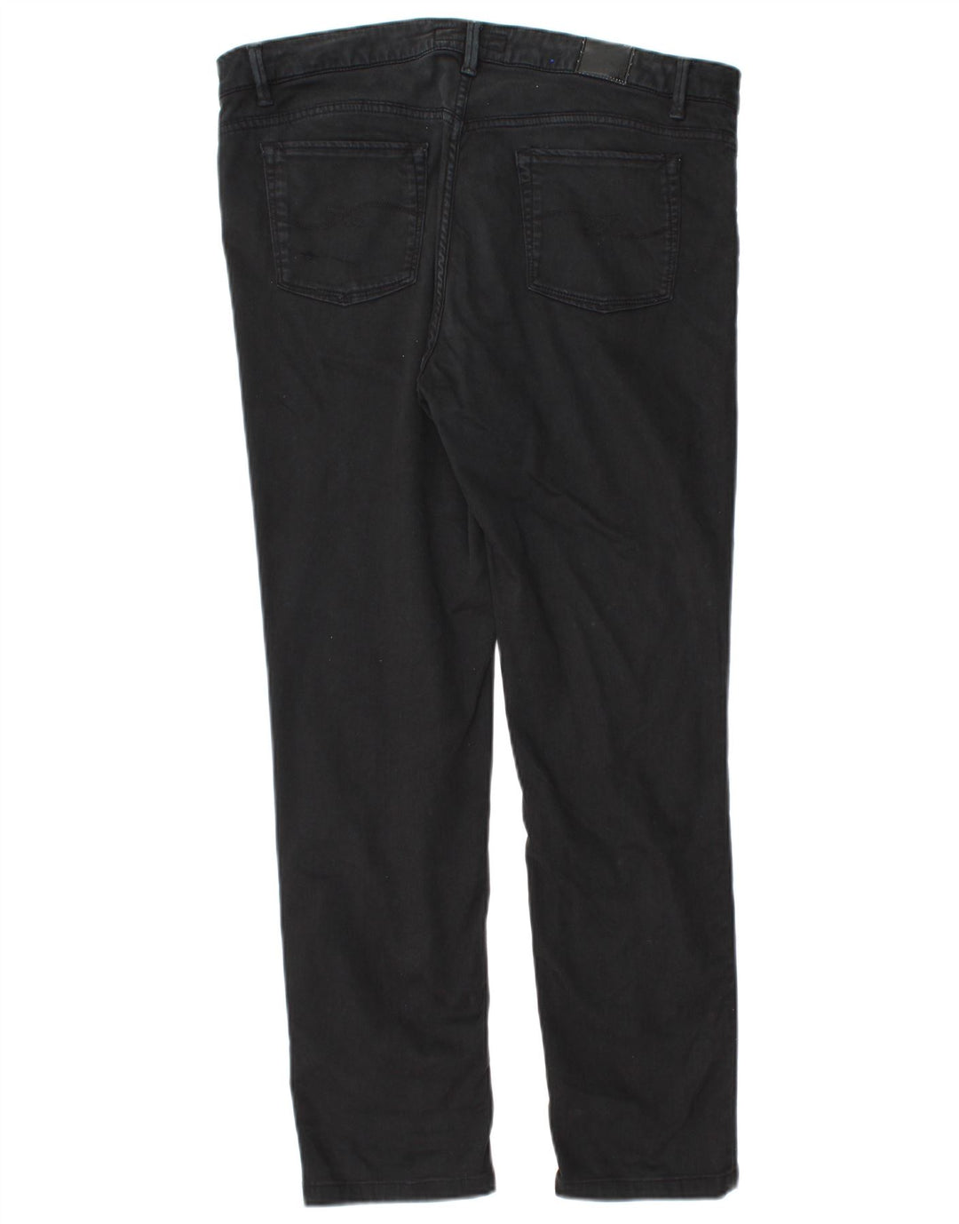 Trussardi Mens Slim Casual Trousers W31 L27 Black
