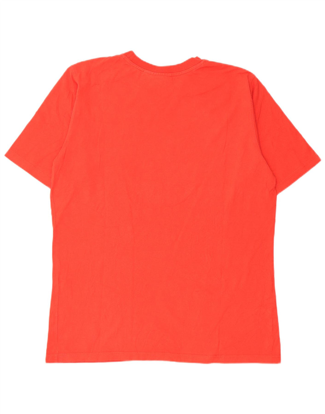 Puma Mens Graphic T-Shirt Top Medium Red Cotton