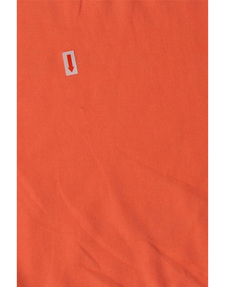 J. Crew Womens Vest Tank Top UK 10 Small Orange Cotton