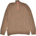 MOUNTAIN WAREHOUSE Womens Zip Neck Jumper Sweater UK 12 Medium Brown | Vintage Mountain Warehouse | Thrift | Second-Hand Mountain Warehouse | Used Clothing | Messina Hembry 